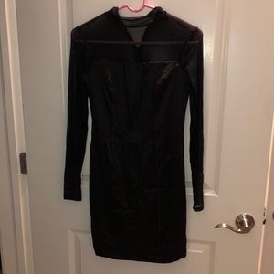 24hour Sale- New w/tag Guess XS Black Long Sleeve Dress